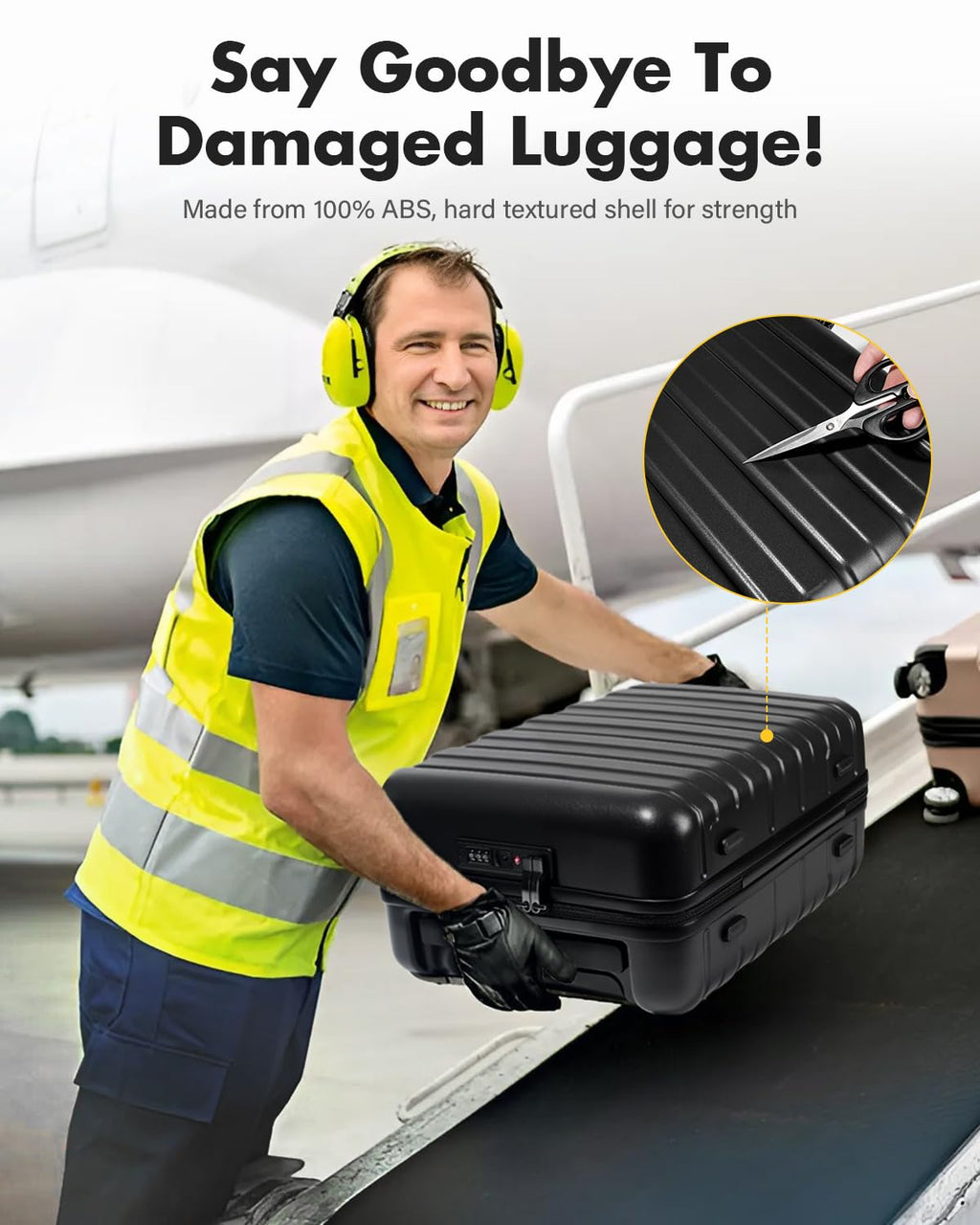 16 Inch Underseat Carry On Luggage K973
