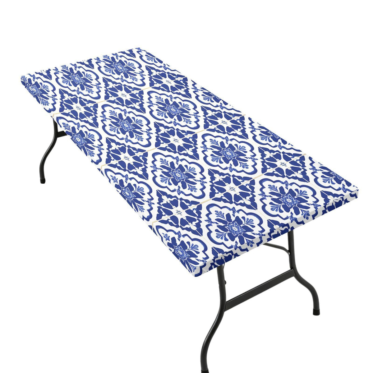 6 Ft Rectangle Water Resistant Tablecloth T595