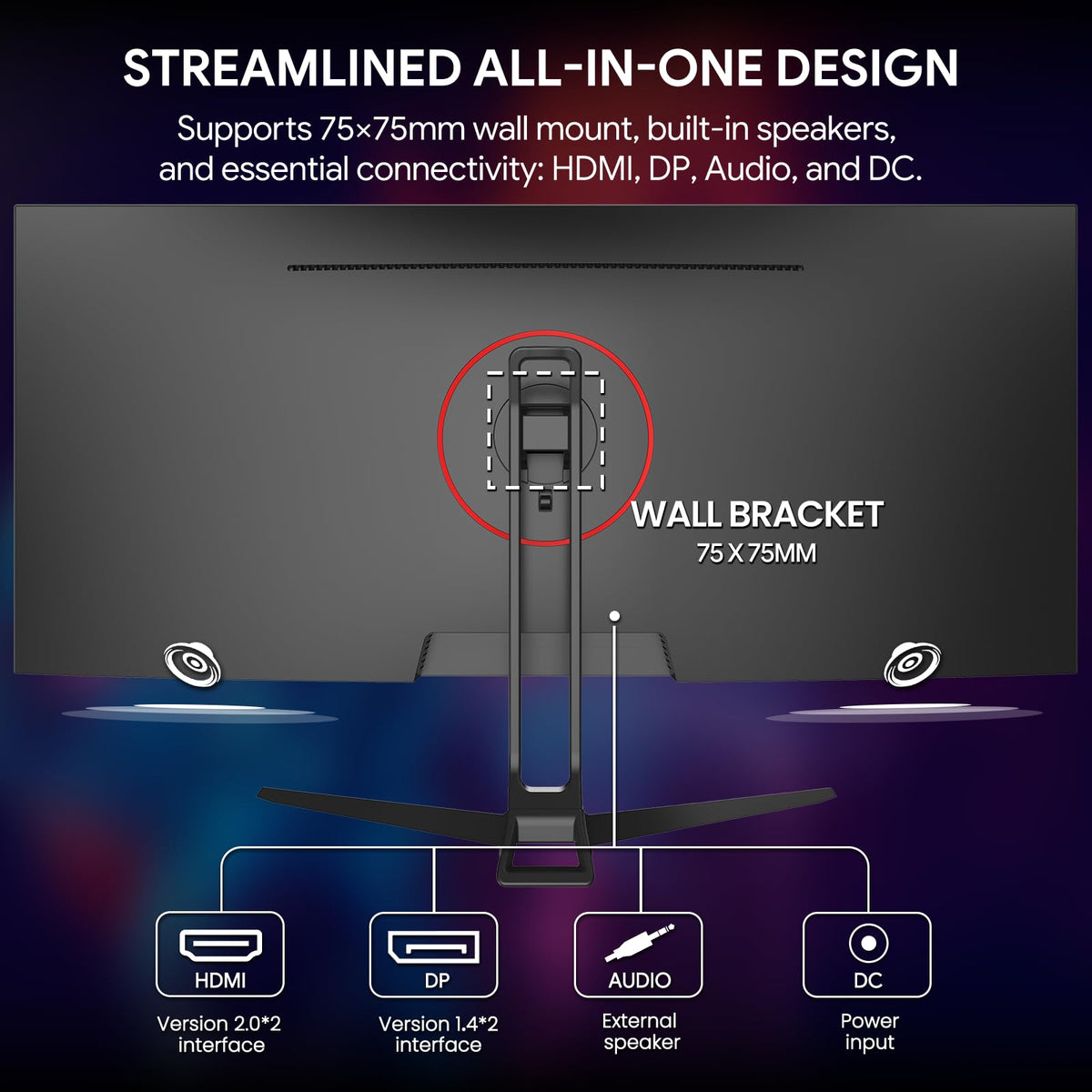 34 Inch 165Hz UWQHD IPS Ultrawide Gaming Monitor W5562