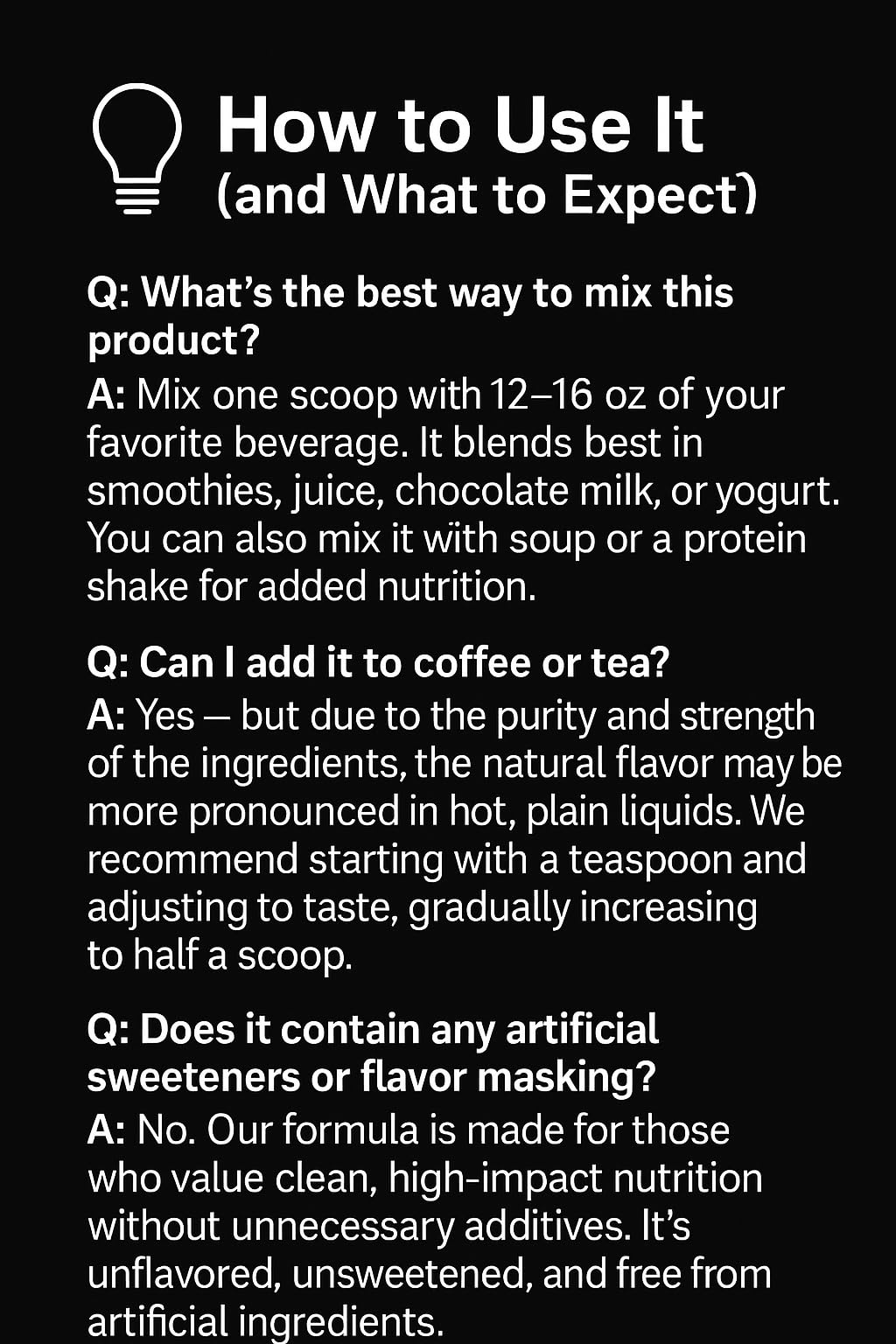 Unflavored Multi Collagen Peptides Powder Y5253