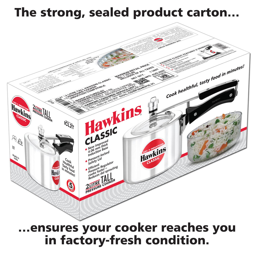 Aluminium 2 Litre Pressure Cooker R63037