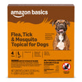 Flea Tick & Mosquito Topical Treatment for Large Dogs 4 Count B738