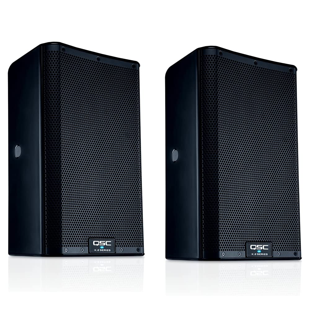 8" 2000W Powered Portable PA Speaker Pair R453