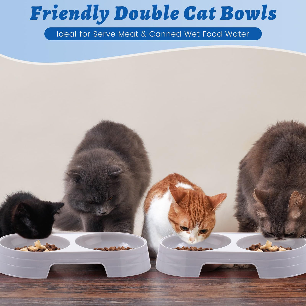 7 Pcs Kitten Litter Box Starter Kit with Scoop and Cat Bowl F3212