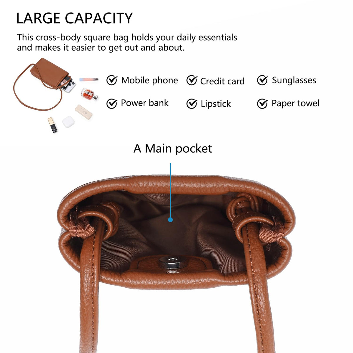 Small Crossbody Bag B797