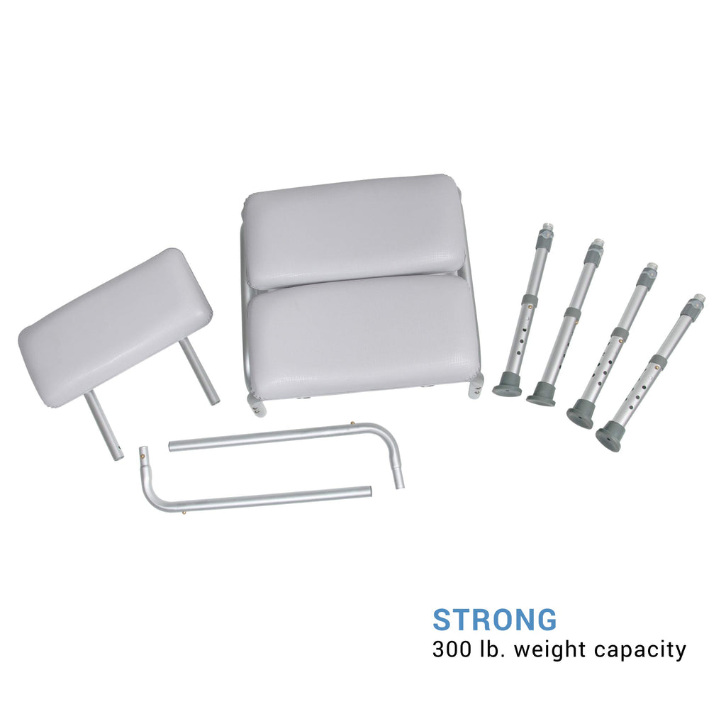 Padded Shower Chair with Backrest H2562