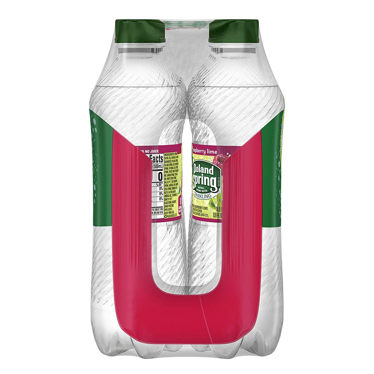 Sparkling Spring Water Raspberry Lime 16.9 Ounce Pack of 8 X20744