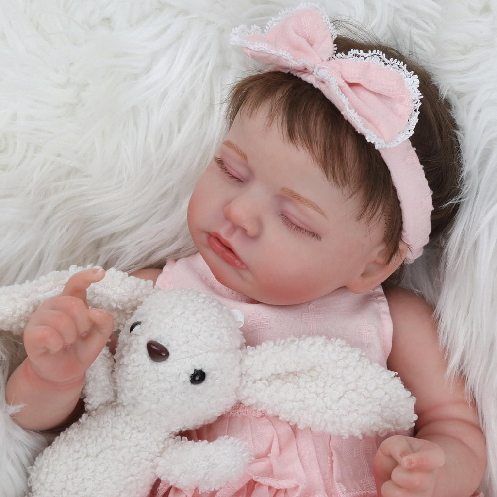 20 Inch Realistic Sleeping Newborn Baby Doll N18470