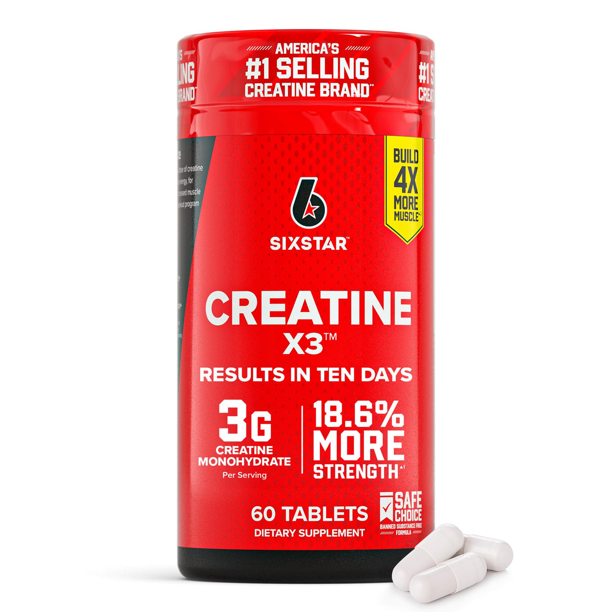 Creatine Capsules 60 Caplets G3166