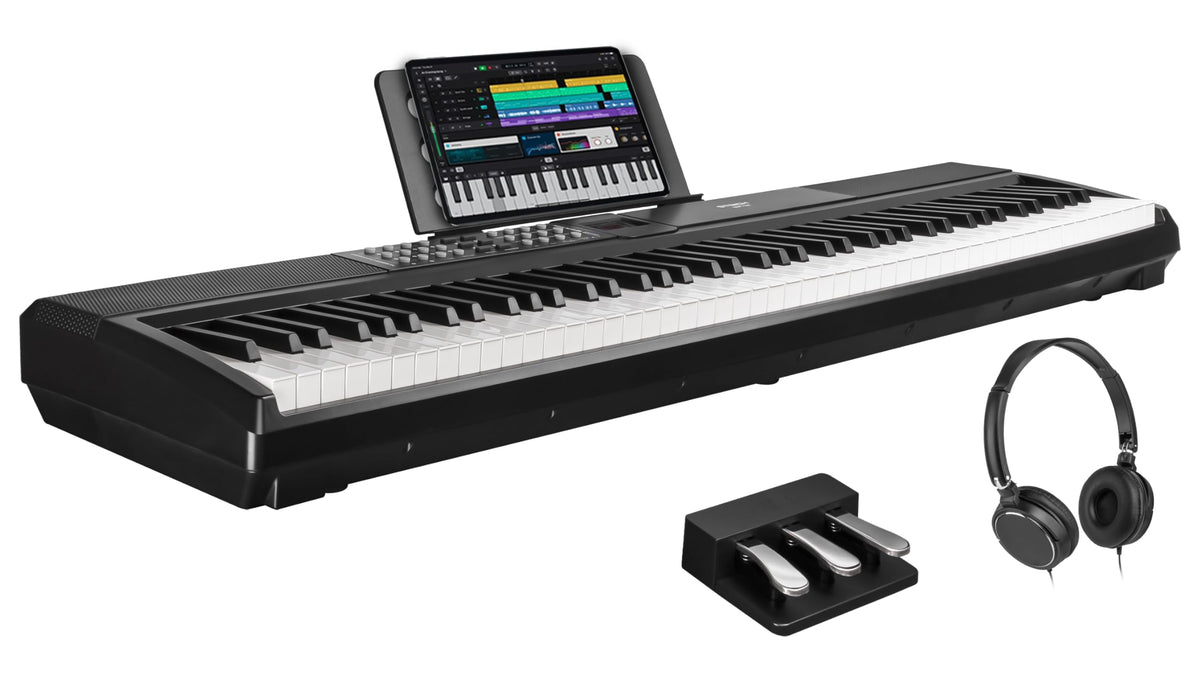 88 Keys Weighted Hammer-Action Digital Piano with Sustain Pedal J55793