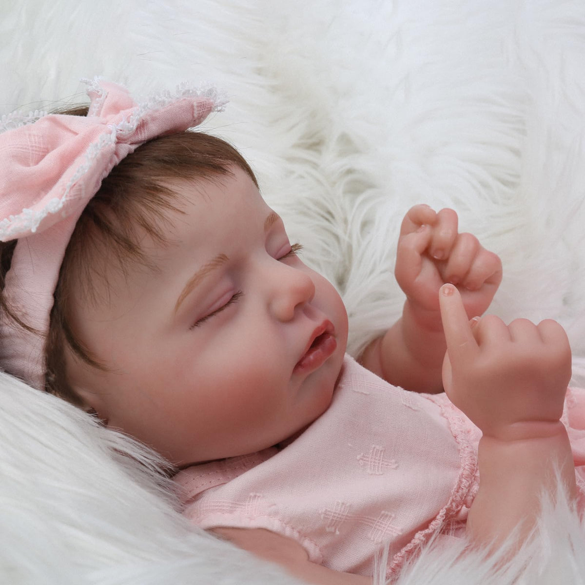 20 Inch Realistic Sleeping Newborn Baby Doll N18470