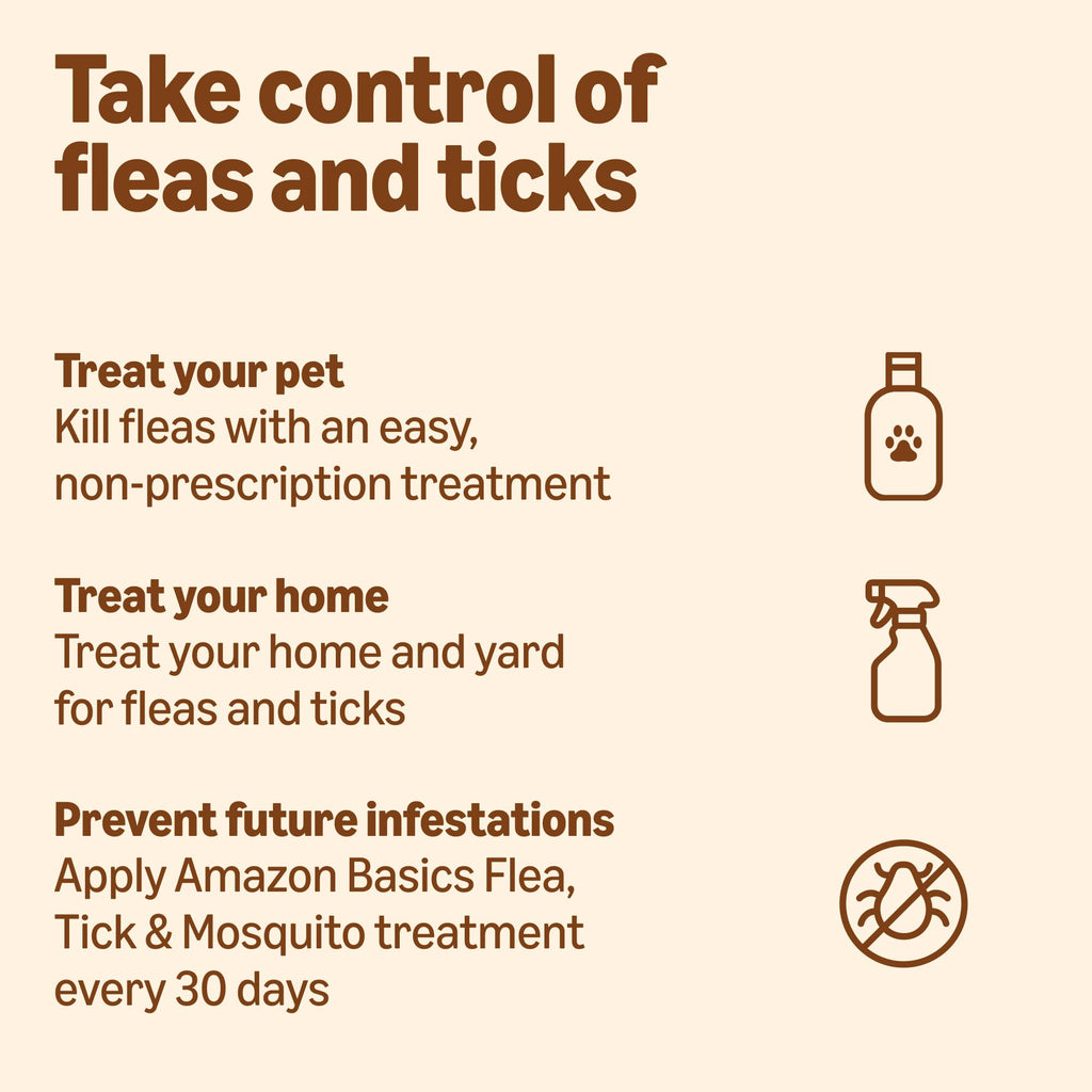 Flea Tick & Mosquito Topical Treatment for Large Dogs 4 Count B738