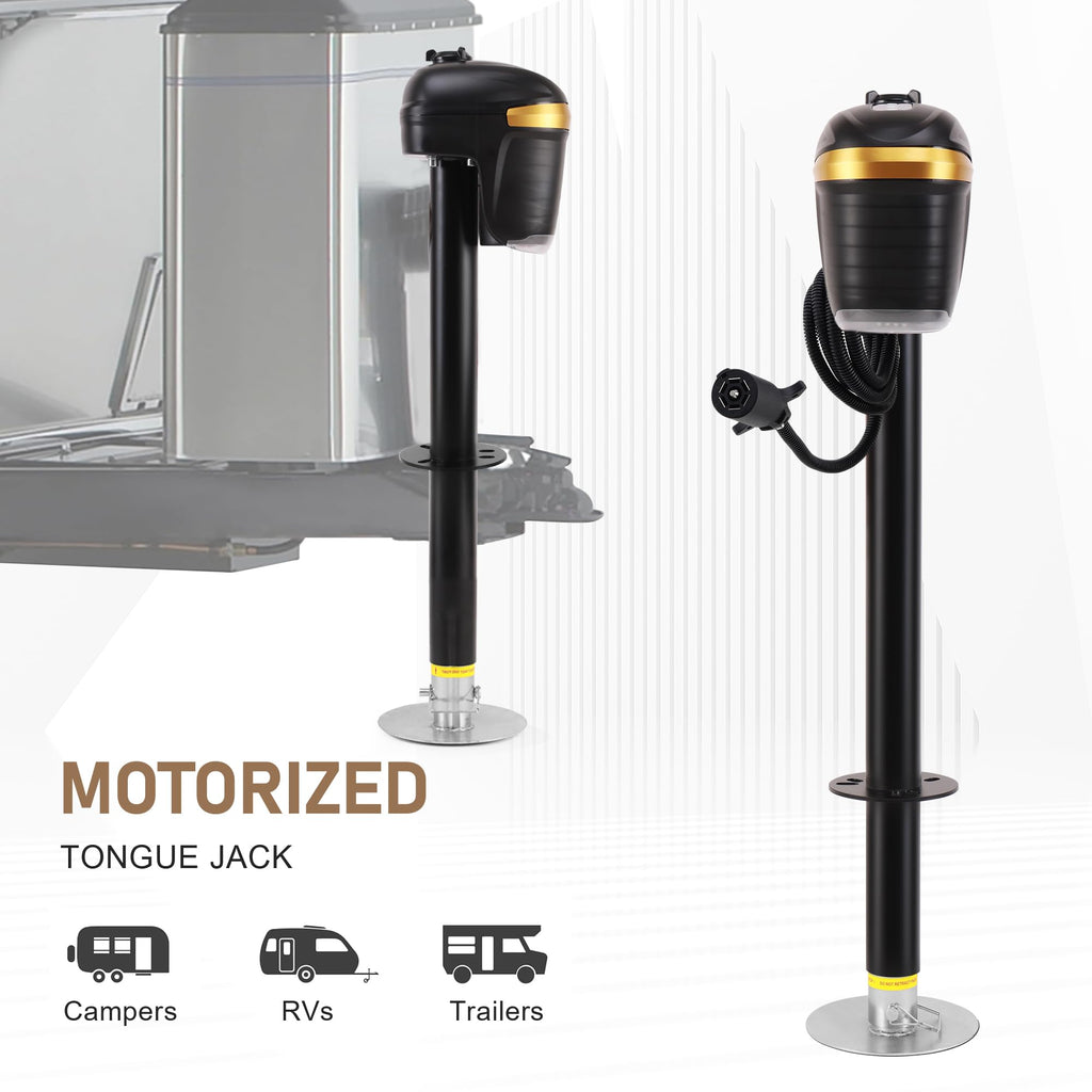 12V Electric A-Frame Trailer Tongue Jack 5000lb U76090