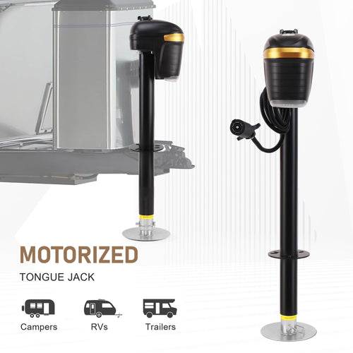12V Electric A-Frame Trailer Tongue Jack 5000lb U76090