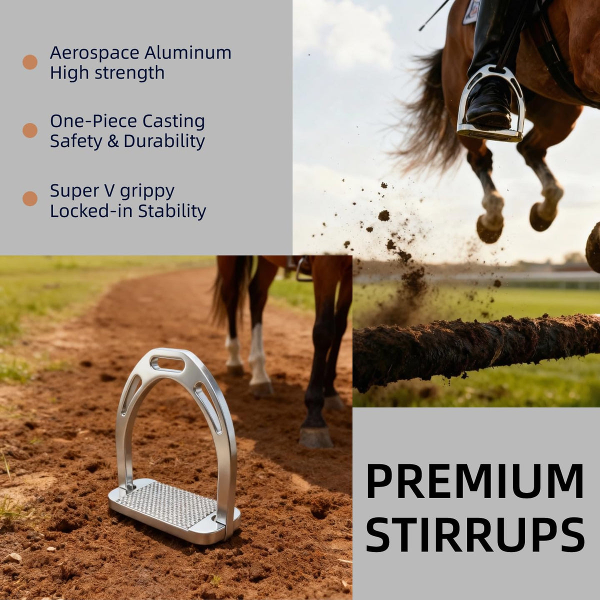 Lightweight English Stirrups K2928