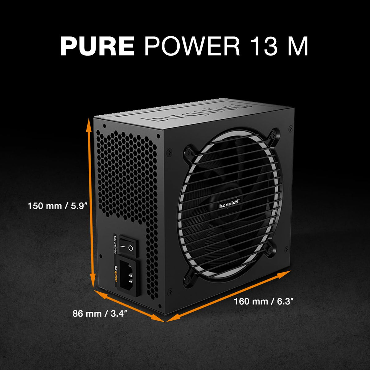 850W Fully Modular ATX 3.1 80+ Gold PSU Z378972