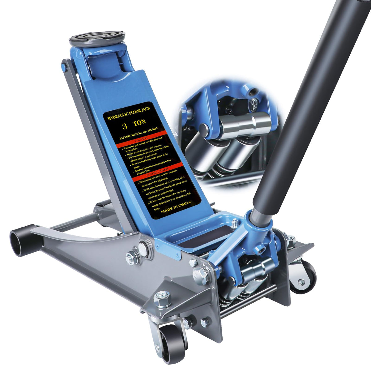 3 Ton Hydraulic Floor Jack H85681