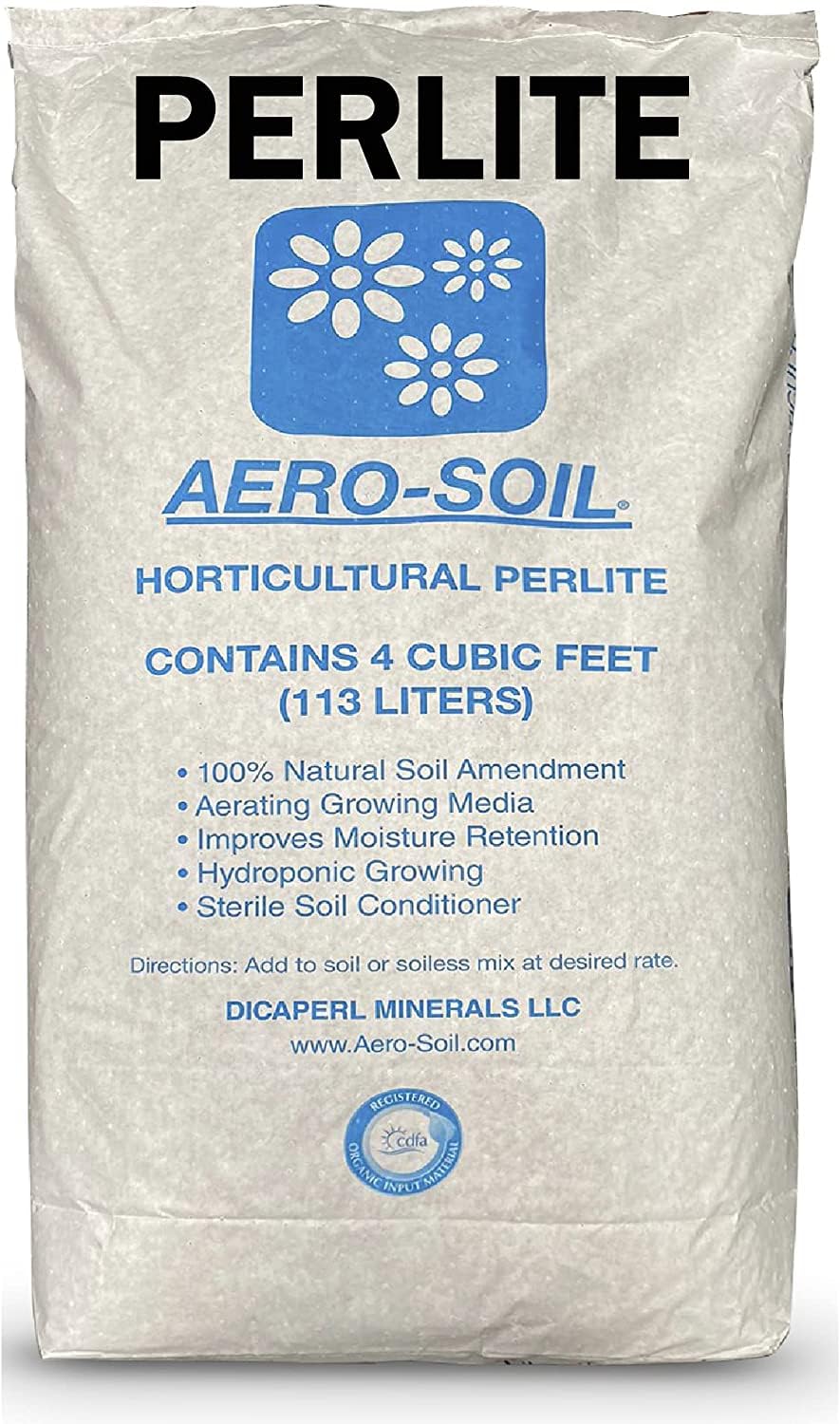 Perlite Horticultural Soil Additive 4 Cubic Foot R736