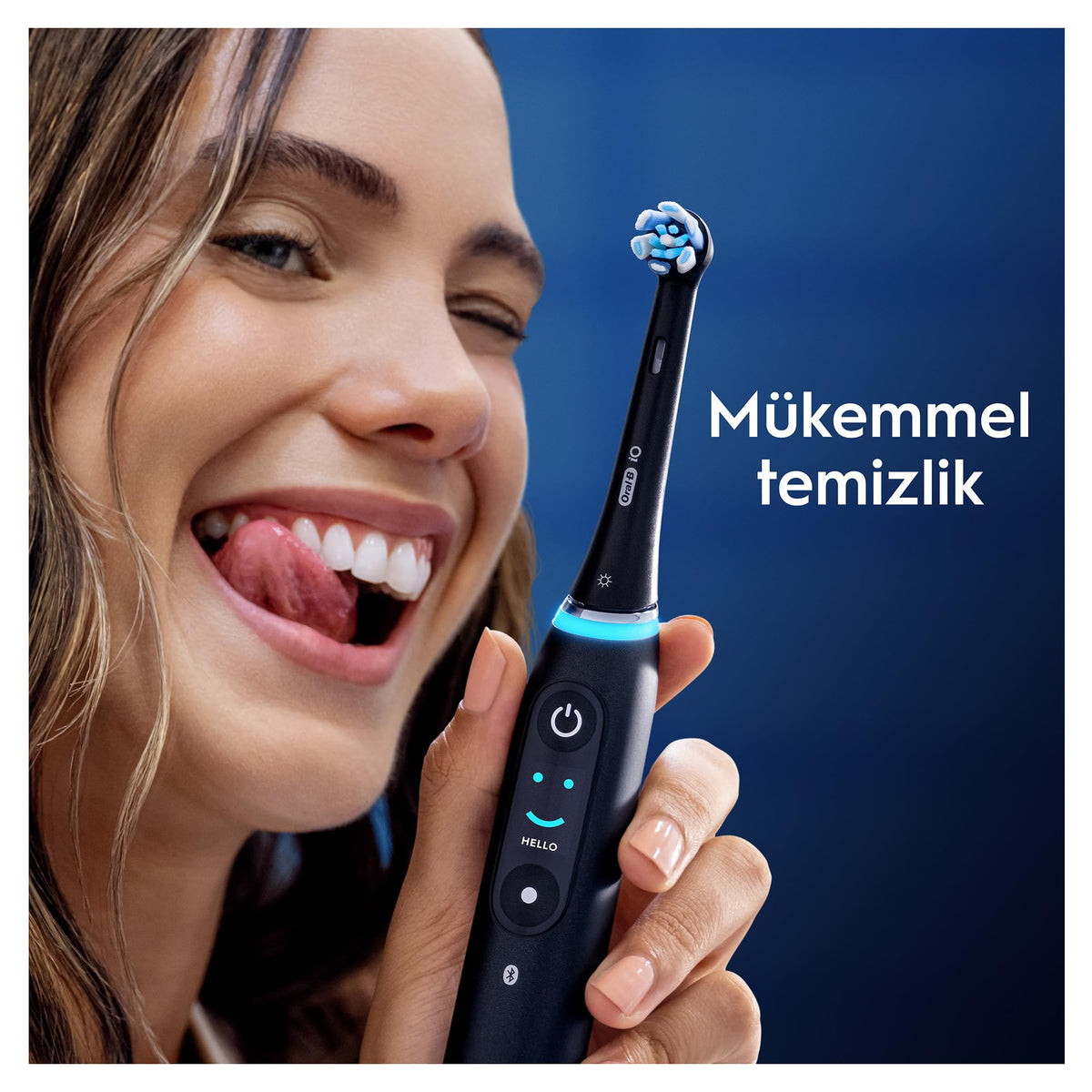 Black Replacement Toothbrush Heads T966