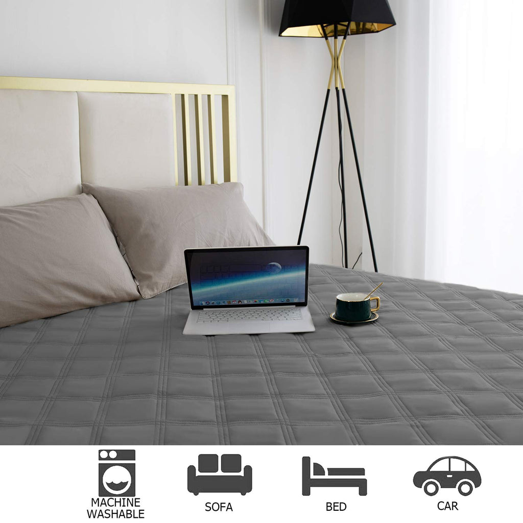 Waterproof Dog Bed Cover Pet Blanket with Anti-Slip Back F3809