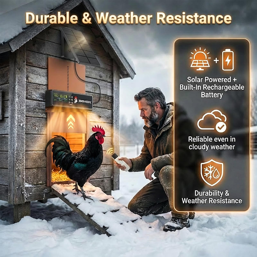 Automatic Chicken Coop Door J83502