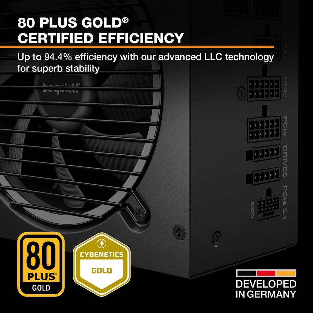 850W Fully Modular ATX 3.1 80+ Gold PSU Z378972