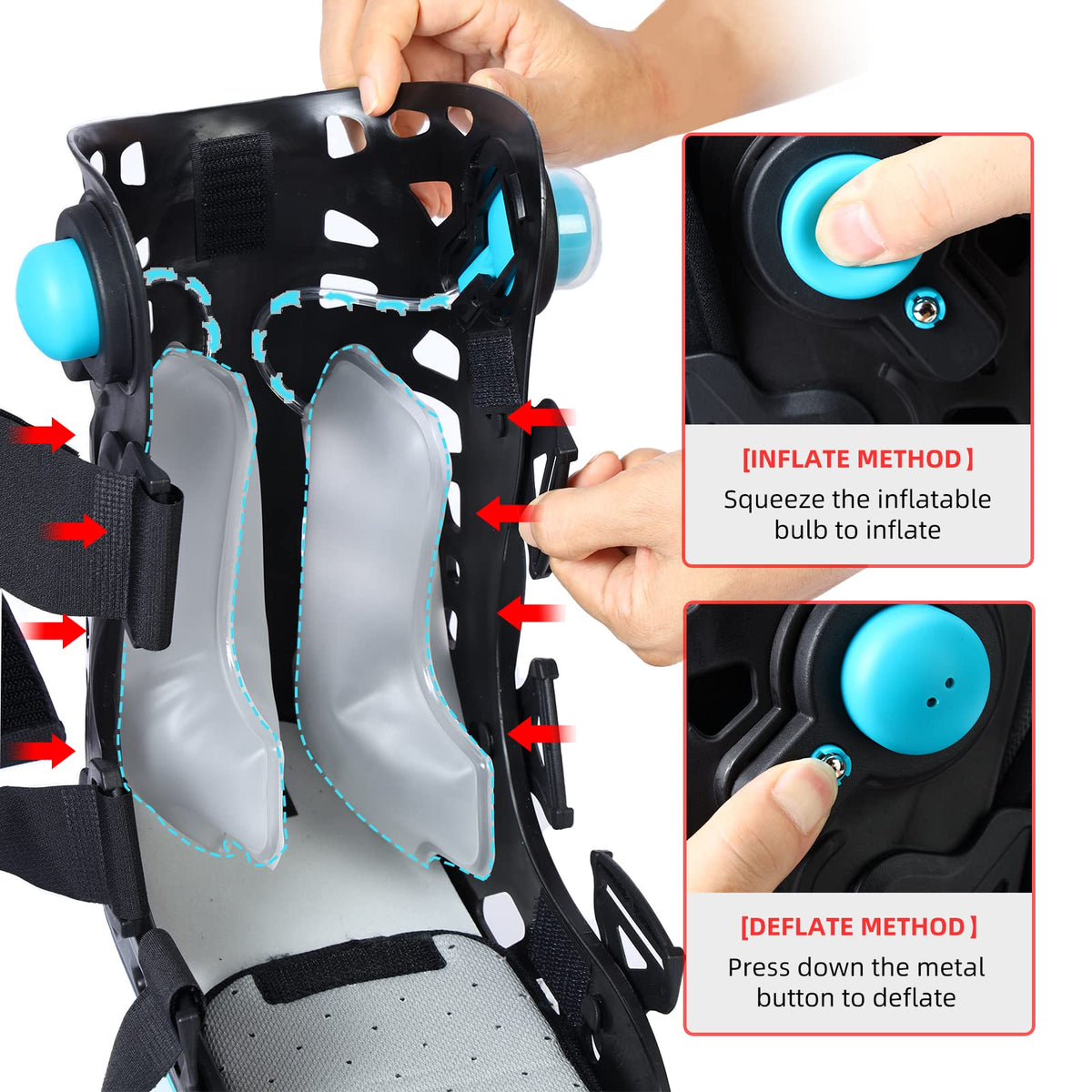 Inflatable Air Cam Walker Fracture Boot L58539