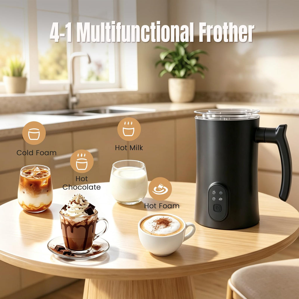 4-in-1 Milk Frother and Steamer I566