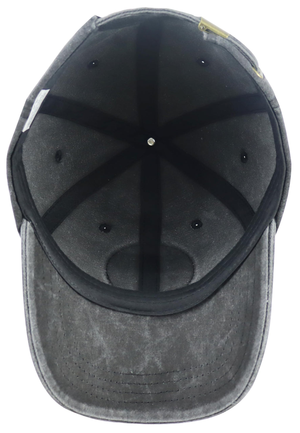 Vintage Adjustable Leather Patch Baseball Cap C42468