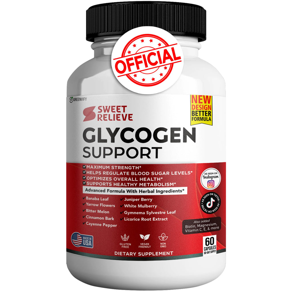 60 Capsules Glycogen Support U9452