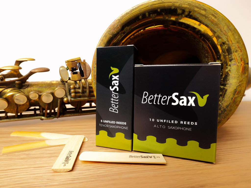 Alto Saxophone Reeds 2.5 Strength 10-Pack Organic French Cane W714096