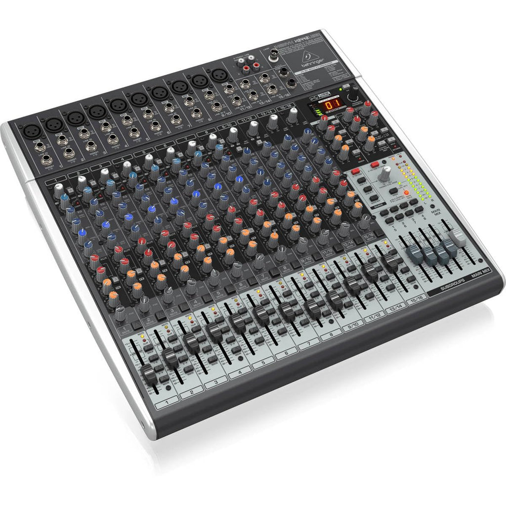 24-Input 4/2-Bus Mixer with Mic Preamps and USB Audio Interface B4581