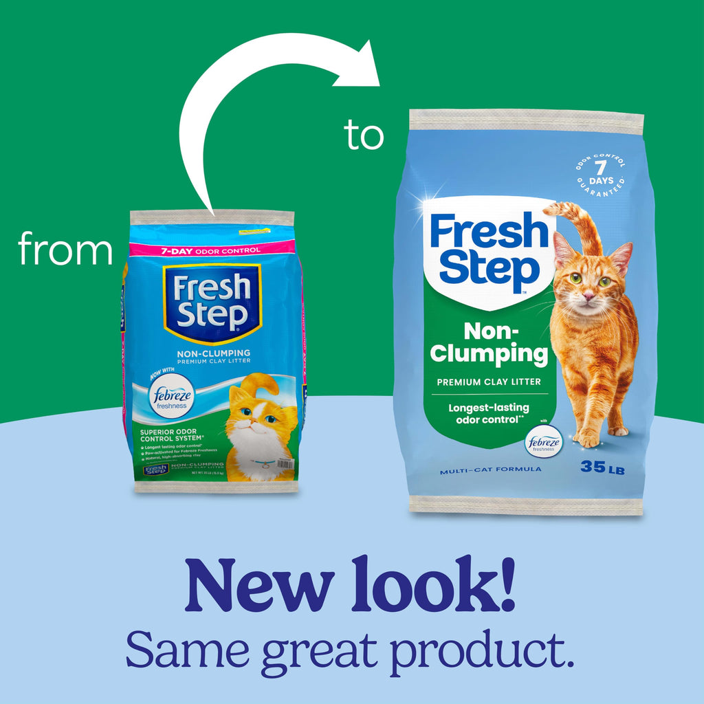 Non-Clumping Cat Litter with Odor Control, 35 lb. Bag R77931