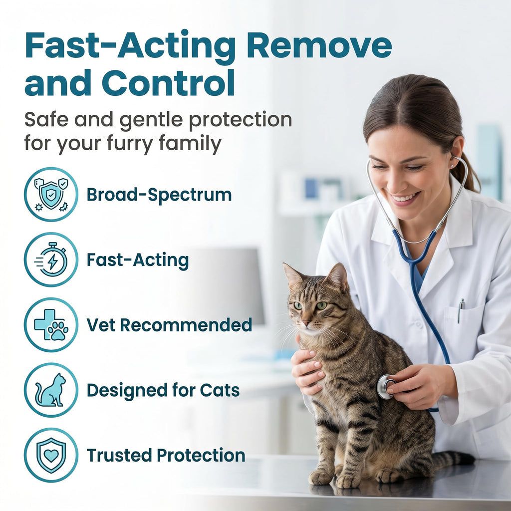 Dewormer Chewables for Cats and Kittens, 25 Chews Q886