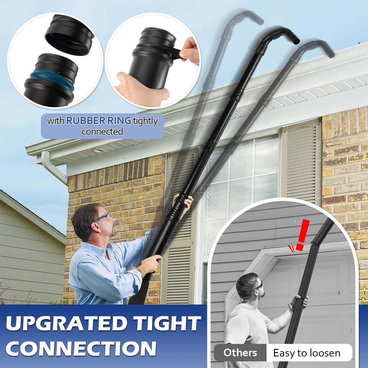 Universal Gutter Cleaning Tools for Leaf Blowers D58183