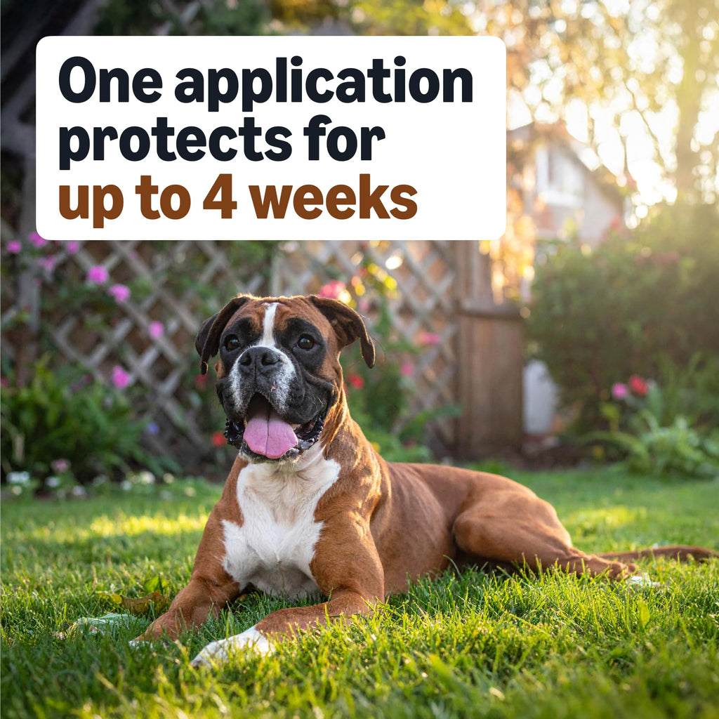 Flea Tick & Mosquito Topical Treatment for Large Dogs 4 Count B738