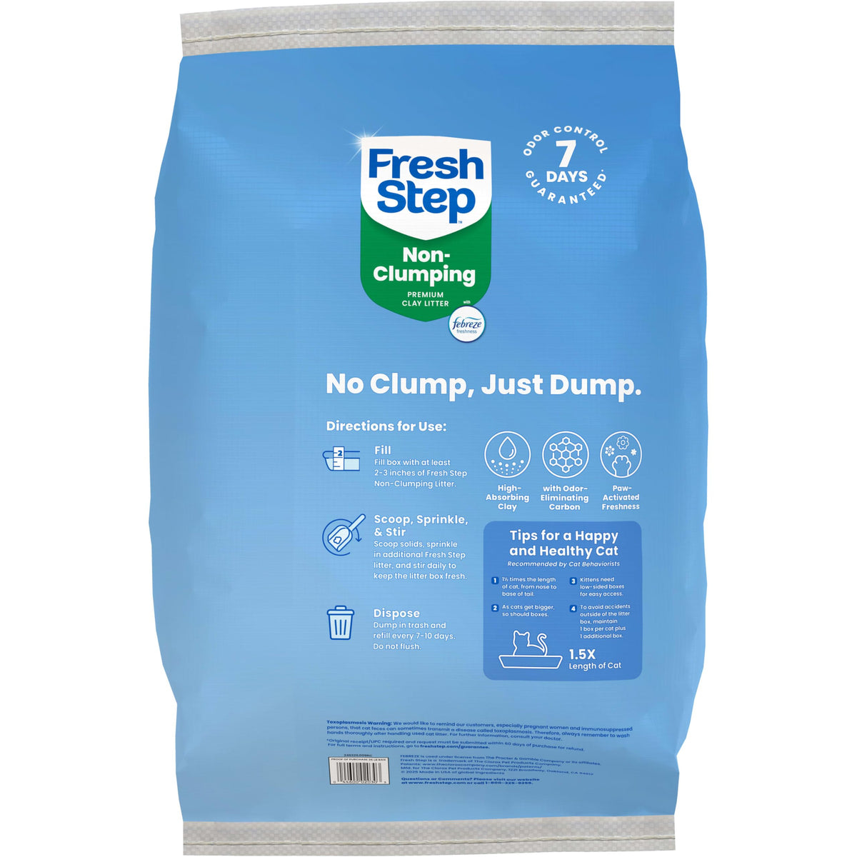 Non-Clumping Cat Litter with Odor Control, 35 lb. Bag R77931