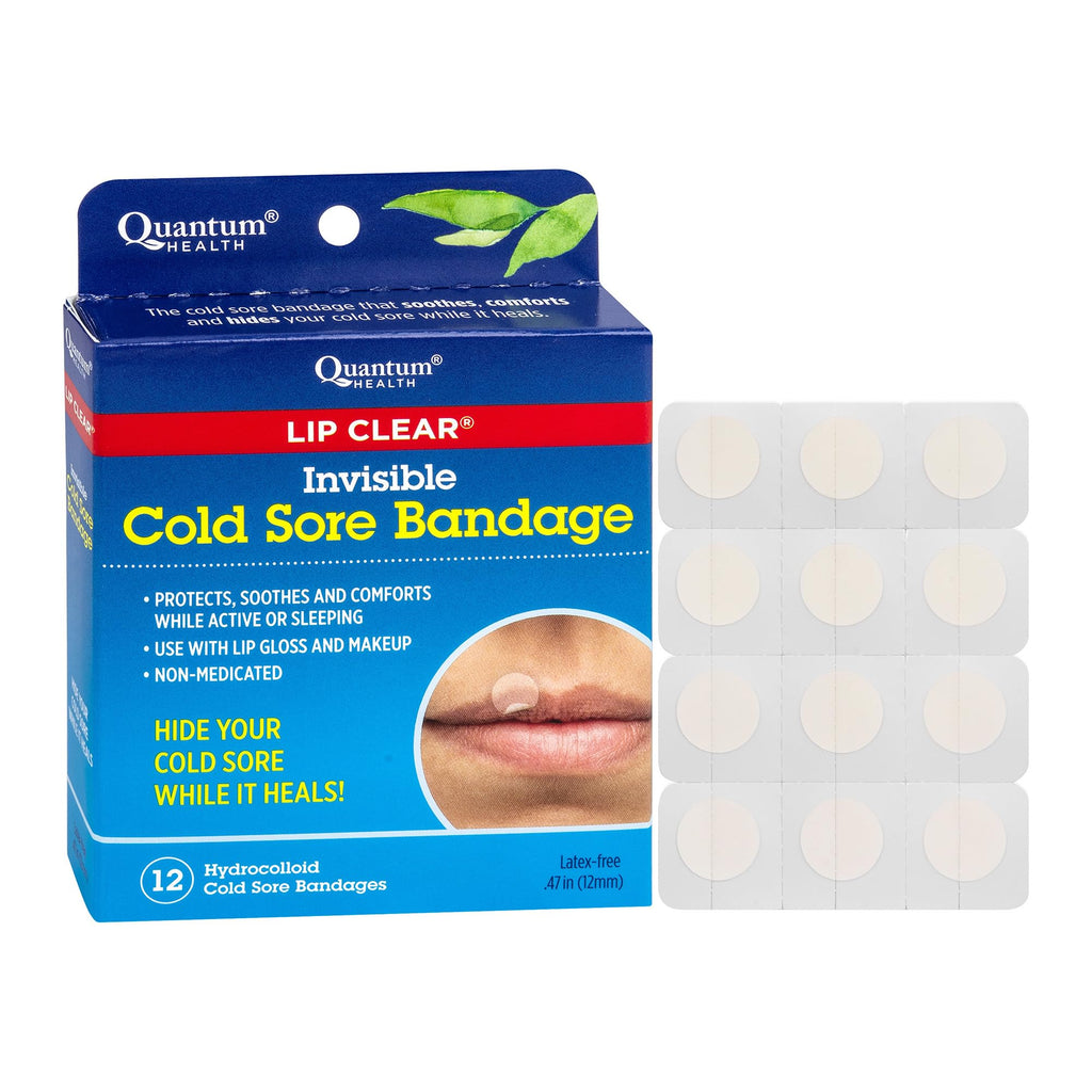 Cold Sore Healing Patches, 12 Bandages D84277