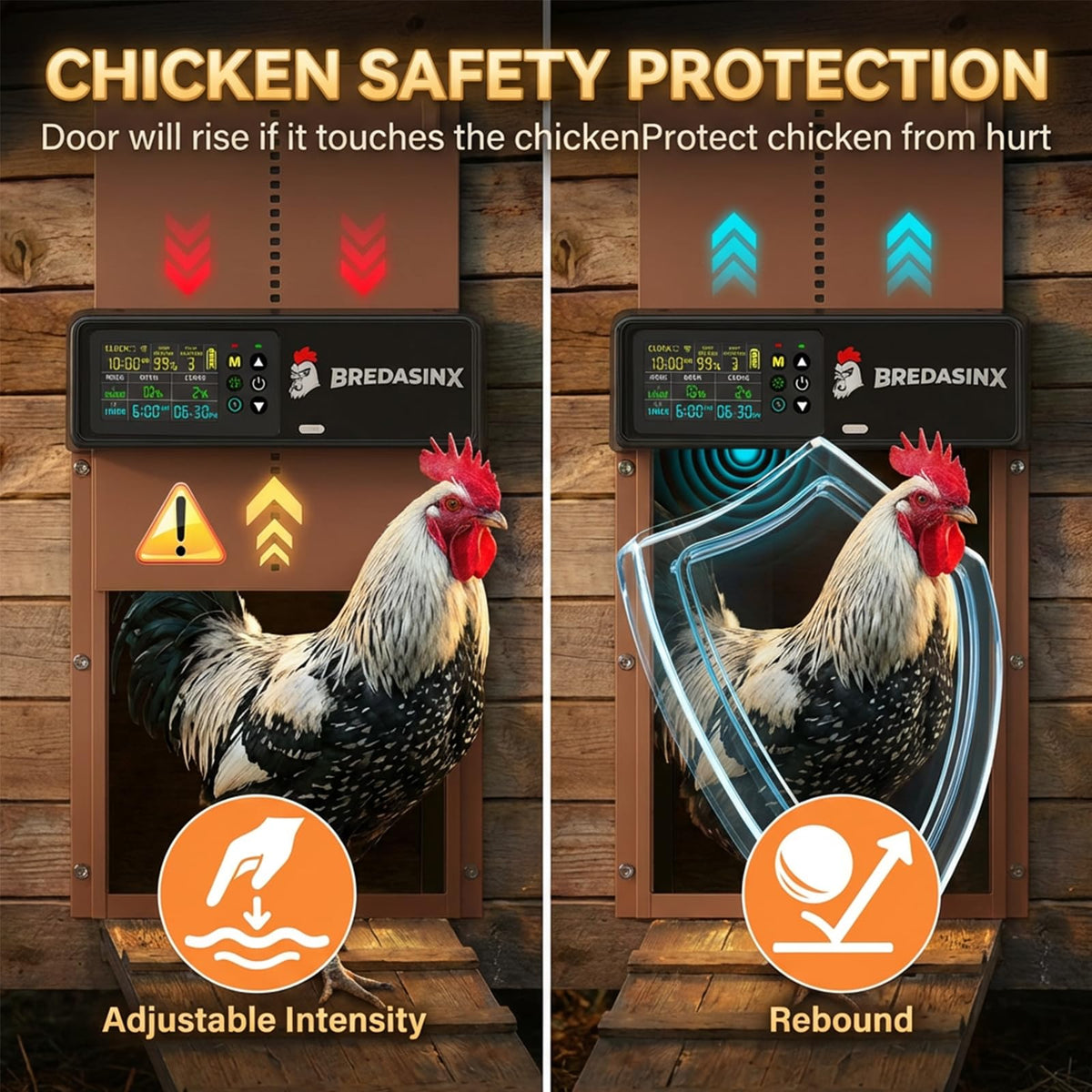 Automatic Chicken Coop Door J83502
