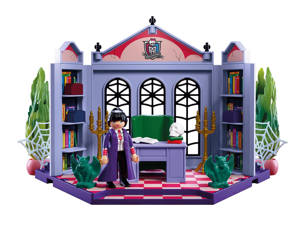 Monster High Office Playset with Desk and Glow-in-the-Dark Spider Webs N286189