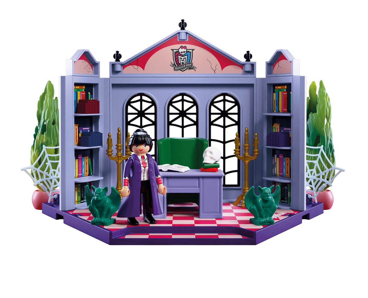 Monster High Office Playset with Desk and Glow-in-the-Dark Spider Webs N286189