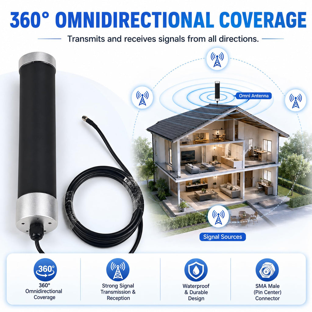 Outdoor Omni Cellular Antenna Kit D834114