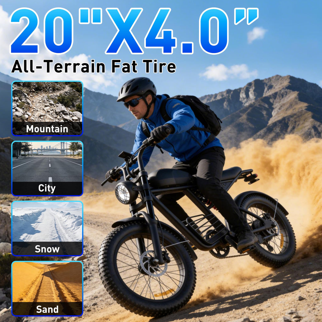 Electric Bike 1500/2000/3000 Peak 30-37MPH F462352