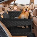 Large Dog Car Seat with Hard Bottom W9505