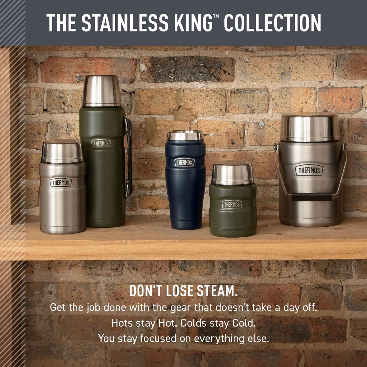 Stainless Steel Vacuum-Insulated Travel Tumbler 16 Ounce K5827