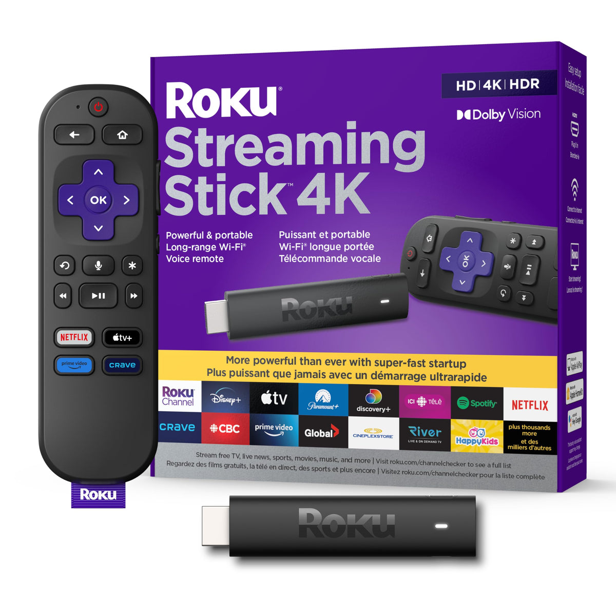 4K HDR Streaming Device with Voice Remote C10417