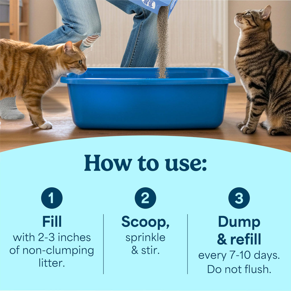 Non-Clumping Cat Litter with Odor Control, 35 lb. Bag R77931