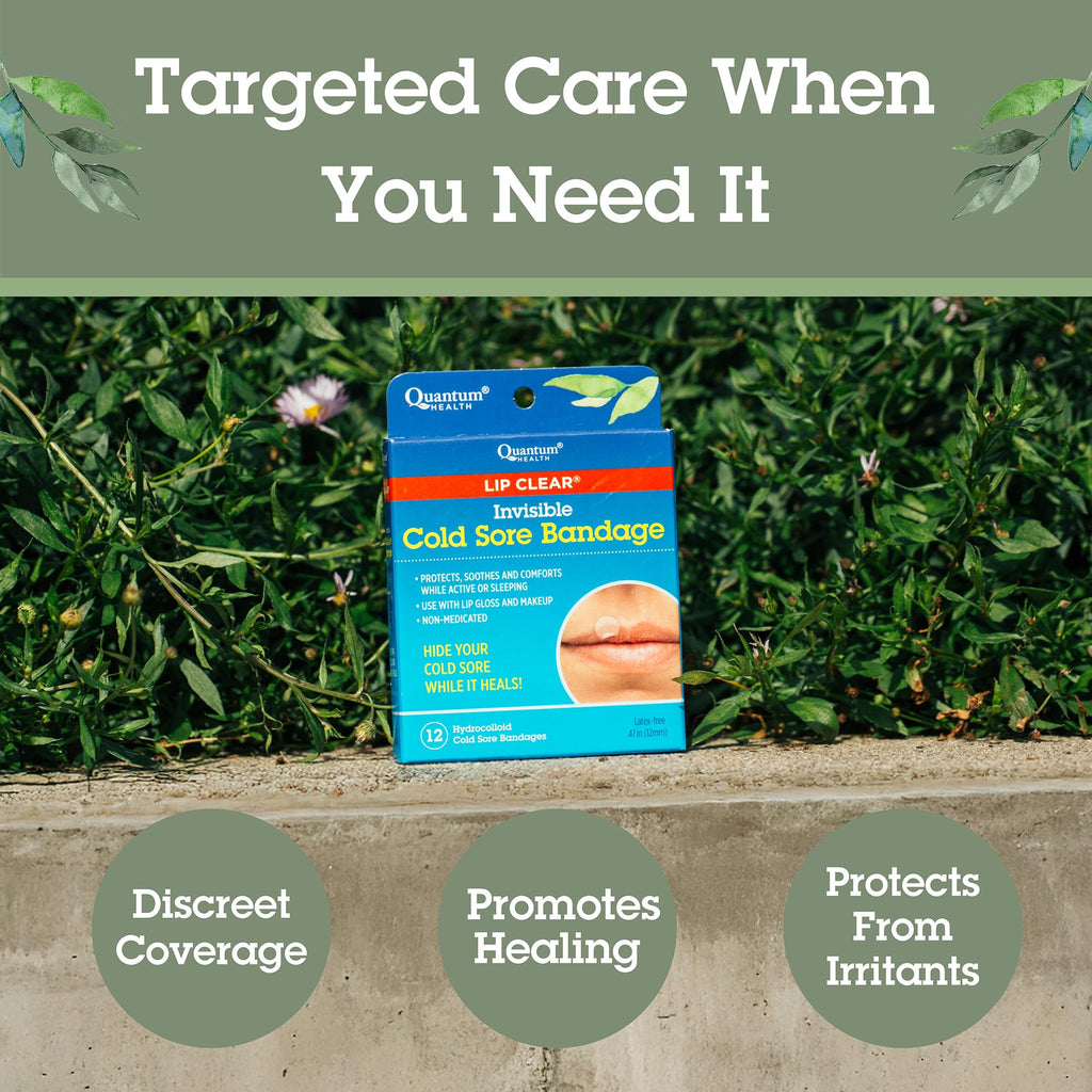 Cold Sore Healing Patches, 12 Bandages D84277