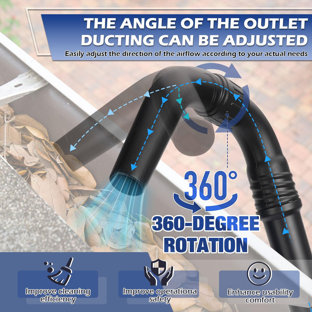 Universal Gutter Cleaning Tools for Leaf Blowers D58183