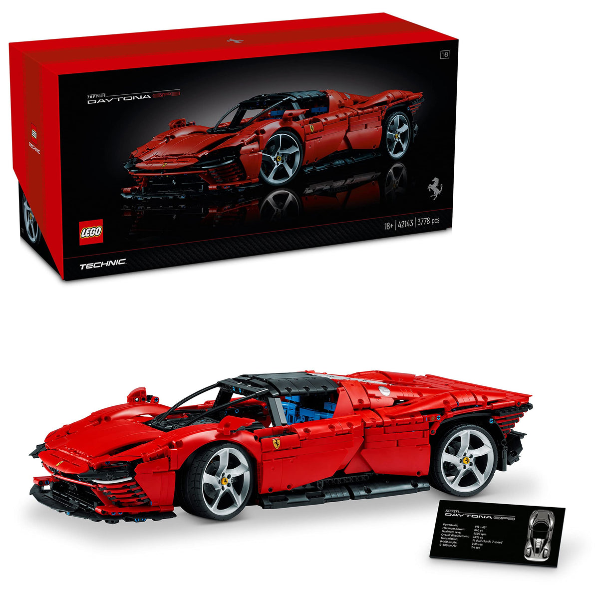 1:8 Scale Race Car Model Building Kit A937